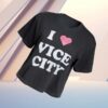 Miami Heat Store Merch Court Culture I Love Vice City Crop