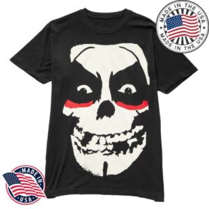 Middle Of Beyond Store Merch Misfitshausen Misfits X Danhausen Fiend Skull T-Shirt