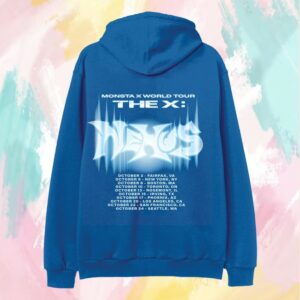 Monsta X Merch Store Nexus Tour Pullover Hoodie