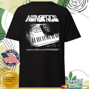 N8noface Store Merch Grab Me A Gun By The Synthesizer Tee
