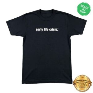 Nettspend Store Merch Early Life Crisis Wordmark Tee