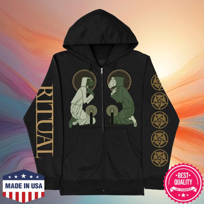 Night Shift Merch Store The Black Dahlia Murder Ritual Zip-Up Hoodie 3 Night Shift Merch Store The Black Dahlia Murder Ritual Zip-Up Hoodie