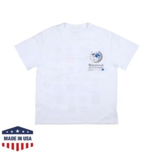 Online Ceramics Store Merch Proposed Alternative Wikipedia Logos White Tee