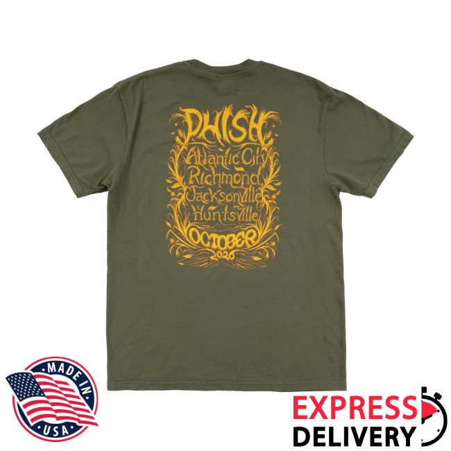 Phish Dry Goods Store Merch Grain Zone Fall '26 Tee 4 Phish Dry Goods Store Merch Grain Zone Fall '26 Tee