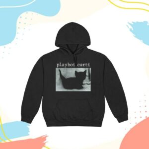 Playboi Carti Store Merch Black Cat Hoodie