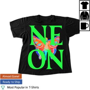 Playboi Carti Store Merch Neon Butterfly Tee