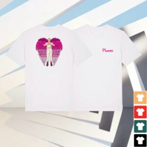 Plumes Merch Store Plumes White T-Shirt
