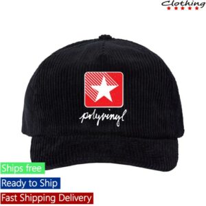 Polyvinyl Records Store Merch Falling Star Corduroy Hat