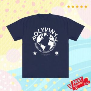 Polyvinyl Records Store Merch Midwest Worldwide T-Shirt