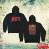 Slayer Store Merch Reign In Blood 40Th Anniversary Hoodie