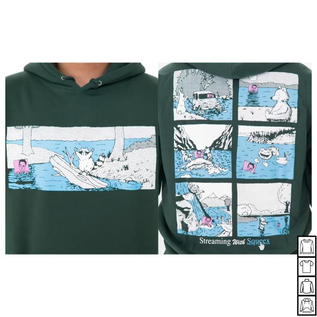 Squeex Store Merch Double Click Hoodie Grn 7 Squeex Store Merch Double Click Hoodie Grn