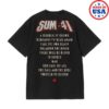 Sum 41 Store Merch 13 Voices Anniversary Track List Tee
