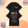 Sum 41 Store Merch 13 Voices Anniversary Track List Tee