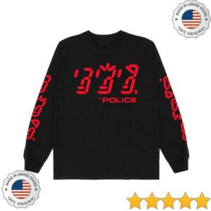 The Police Store Merch Ghost In The Machine 45Th Anniversary Longsleeve