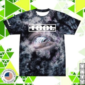 Tool Store Merch Aenima30 Tracklist Tie Dye Oversized Tee