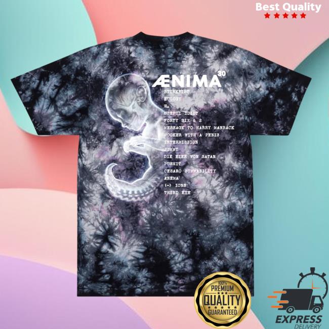 Tool Store Merch Aenima30 Tracklist Tie Dye Oversized Tee 4 Tool Store Merch Aenima30 Tracklist Tie Dye Oversized Tee