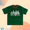 Welcome To Chili's Store Merch Varsity Jersey Green