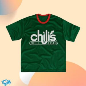 Welcome To Chili's Store Merch Varsity Jersey Green