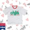Welcome To Chili's Store Merch Varsity Jersey White