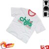 Welcome To Chili's Store Merch Varsity Jersey White