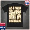 Whitechapel Store Merch Chainsaw Black T-Shirt