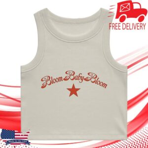 Wolf Alice Merch Store Bloom Baby Bloom Vest Grey