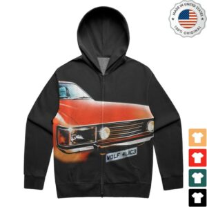 Wolf Alice Merch Store Car Zip Up Hoodie